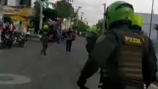 Enfrentamientos en protesta de mototaxistas