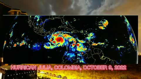 Hurricane julia (2022 real) || hurricane julia en vivo | october 9, 2022 | natural disasters 2022