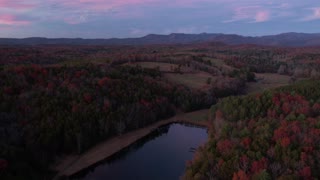 Drone Hyperlaps Over Murphy NC