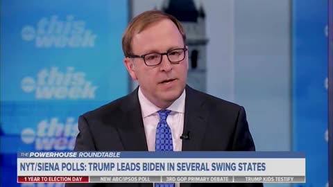 ABC's Jon Karl Says Trump Is Leading In Swing States Because Voters Are 'Not Paying Attention'