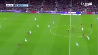 Neymar crazy skill vs Celta player