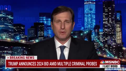 Goldman: Despite 2024 Bid, Trump’s Criminal Defense Strategy Will ‘Fall On Deaf Ears’ At DOJ