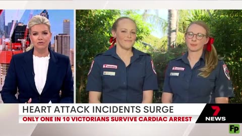 Cardiac arrest incidents at highest ever recorded in Victoria