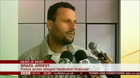 Hezbollah financier arrested (Brazil) - BBC News - 22nd September 2018