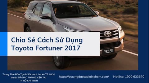 Những tính năng nào cần lưu ý của Fortuner 2017?