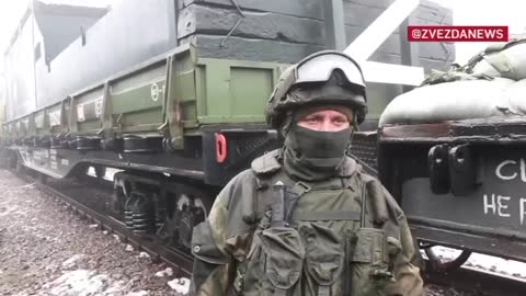 Footage of a special armored train in the NVO zone. Subscribe