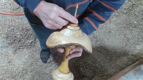 Ash Crotch Vessel = Wood Turned Art