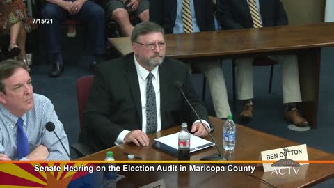 Senate Hearing on the Election Audit in Maricopa County 07-15-2021