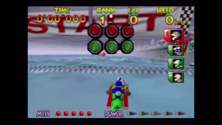 Wave Race 64 - Expert Championship (Actual N64 Capture)