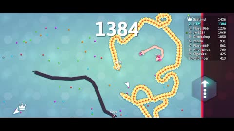 The golden snake 🐍 game play - snake.io