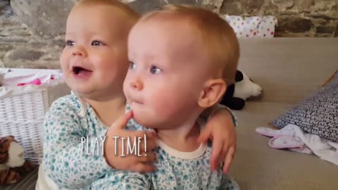 14 MONTH DAILY ROUTINE _ BABY TWINS DITL _