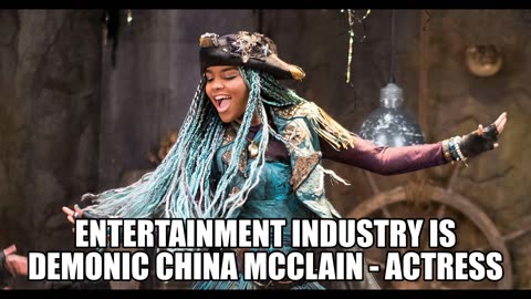 Actress China Mcclain - The Entertainment Industry is Demonic...