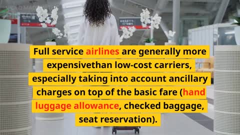 low cost carriers vs full service airlines