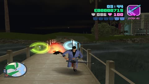 Grand Theft Auto :Vice City Fighting With Npcs (Fire Gun) Gameplay Hd Pc !080P|Gta Vice CIty Game|