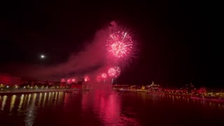 Budapest Hungary St. Stephen‘s Day Fireworks 20 August 2021 P5 of 7