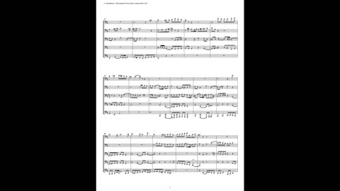 J.S. Bach - Well-Tempered Clavier: Part 1 - Fugue 08 (Euphonium-Tuba Quintet)