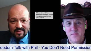 Freedom Talk with Phil - 13 March 2023 - Special Guest Rep. Walter Hudson