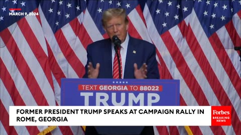 'You Have A Woman Named Fani Willis...'- Trump Sounds Off On Embattled D.A. At Georgia Rally