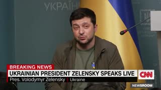 Ukrainian President Zelensky: I Want Peace