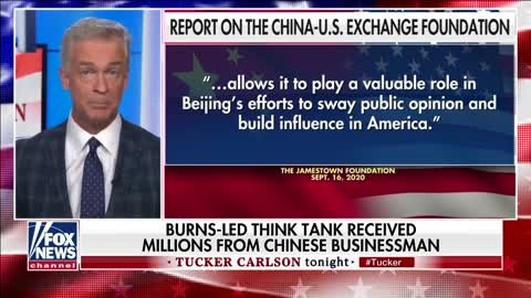 Tucker: Biden's pick to lead CIA has ties to China's Communist Govn't