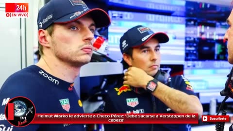 Helmut Marko le advierte a Checo Pérez: 'Debe sacarse a Verstappen de la cabeza'