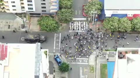 Policía dispersó los disturbios en Bucaramanga