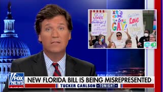 Tucker Defends Florida Parental Rights Bill, Says Kindergarteners Should Not Learn About Sex