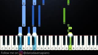 Bruno Mars - Talking to the Moon Piano Song