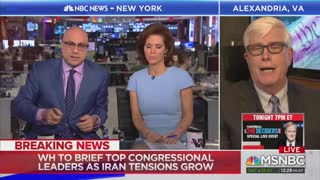 Hugh Hewitt gets into fiery debate with MSNBC host over Trump's approach to Iran