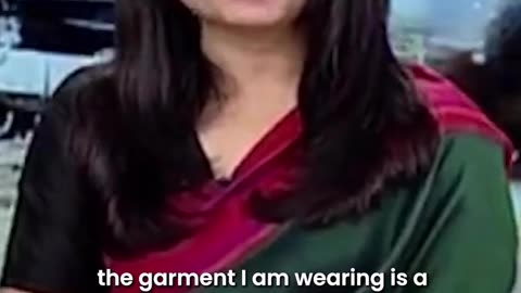 Israel Spokesperson Argues With Indian Spokesperson About The Colors Of Her Clothing