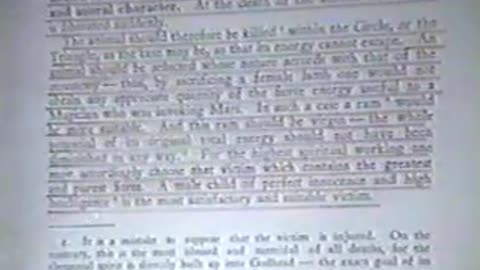 Ted Gunderson FBI Chief Exposes Satanic Rituals And Child Sacrifice