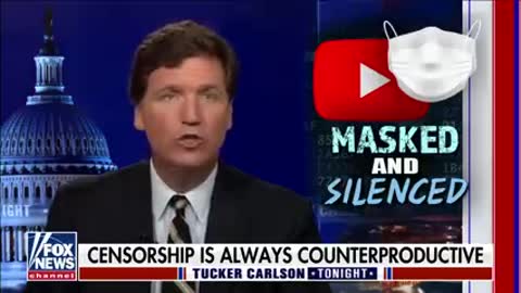 Tucker calls out Big Tech over COVID censorship