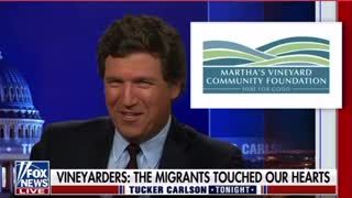 Tucker Carlson mocks attempts to spin the hypocrisy of Martha's Vineyard residents as them actually being supportive