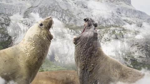 Leopard Seals Play With Their Food | Bad Natured | BBC Earth