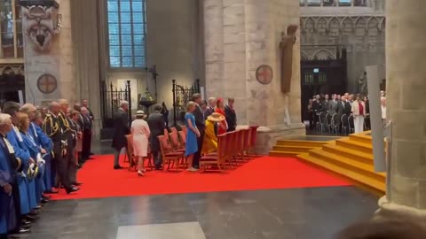 The Royal Family Attends Te Deum in The Cathedral For The National Day Of Belgium 2022