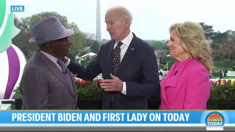 Biden acts as if HE was the one who died last Friday