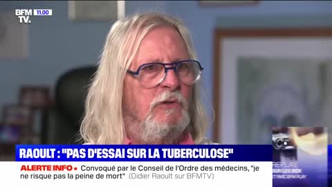 Conseil de l'ordre, essais-cliniques -- Didier Raoult s'explique sur BFMTV