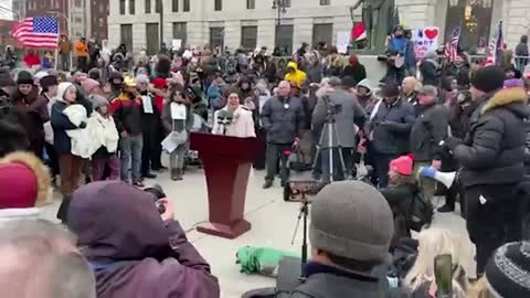 Live From Albany, NY To Protest The Vaccine Mandates!