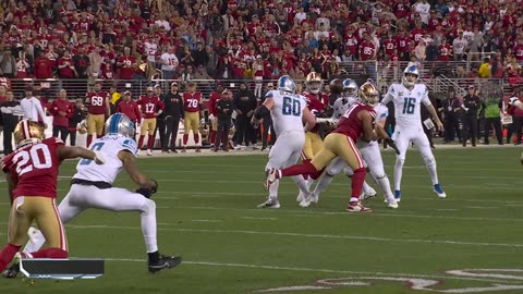 Reynolds drops fourth-down throw for turnover on downs at 49ers' 28-yard line