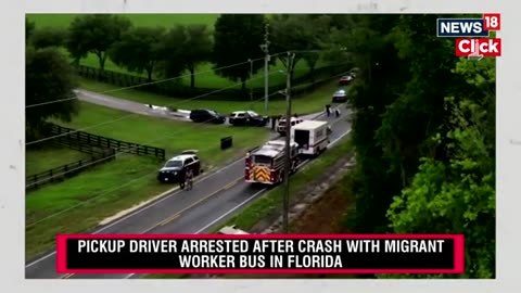 Florida Migrant Bus Crash News | Pickup Driver Arrested After