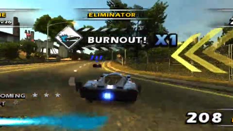 Burnout Dominator - World Tour Dominator Series Event 8 Gameplay(PPSSPP HD)