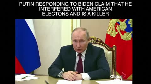 Putin suggests Biden is not in good health and interfered in American elections