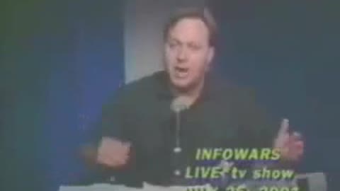 The Alex Jones Show - Clip From July 25th, 2001