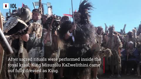 King Misuzulu Performs Ukungena Esibayeni Ritual