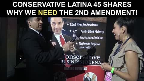 Conservative Latina 45 Shares Why We Need The 2nd Amendment!