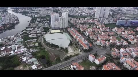 [ Drone ] Phantom 4 Dictrict 7 HoChiMinh City VietNam