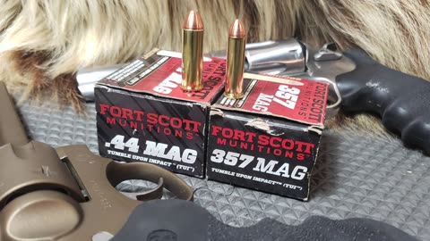 .357 Magnum vs. .44 Magnum Fort Scott TUI Ammunition Review