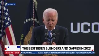 Newsmax presents Biden's top 5 gaffes and blunders of 2021