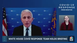 Fauci ADMITS "we're not going to eradicate" Covid