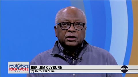 Clyburn Tries To Hastily Downplay Polls Showing Black Americans Deserting Biden